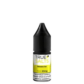 Buy cheapest online True Salts 10ML Nic Salt Box of 10 Banana Ice at lowest price in uk