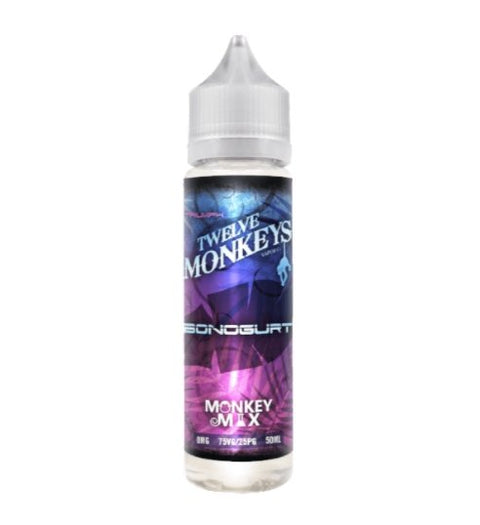 Buy cheapest online Twelve Monkeys 50ml Shortfill Bonogurt at lowest price in uk