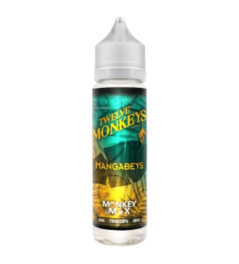 Buy cheapest online Twelve Monkeys 50ml Shortfill Mangabeys at lowest price in uk