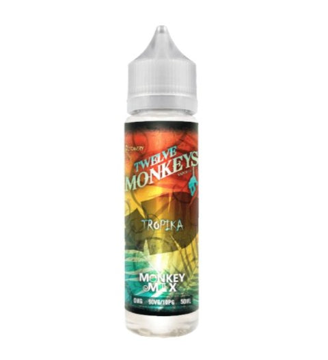 Buy cheapest online Twelve Monkeys 50ml Shortfill Tropika at lowest price in uk