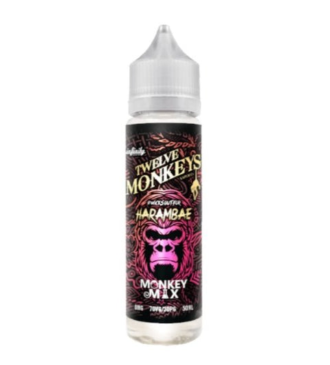 Buy cheapest online Twelve Monkeys 50ml Shortfill Harambae at lowest price in uk