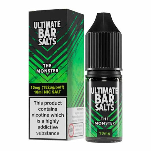 Buy cheapest online Ultimate Bar Salt 10ml E-liquids Nic Salts - Box of 10 The Monster at lowest price in uk