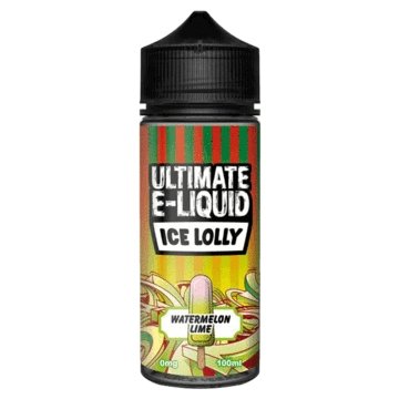 Buy cheapest online Ultimate E-Liquid Ice Lolly 100ML Shortfill Watermelon Lime at lowest price in uk