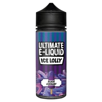 Buy cheapest online Ultimate E-Liquid Ice Lolly 100ML Shortfill Blackcurrant at lowest price in uk
