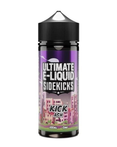 Buy cheapest online Ultimate E-Liquid Sidekicks 100ML Shortfill Kick Ash at lowest price in uk