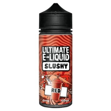 Buy cheapest online Ultimate E-Liquid Slushy 100ML Shortfill Red at lowest price in uk