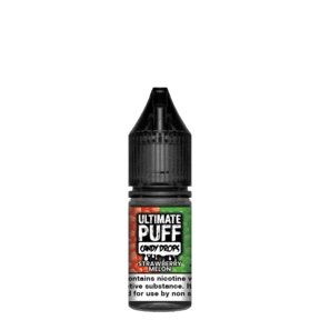 Buy cheapest online Ultimate Puff 50/50 Candy Drops 10ML E-liquids Box of 10 Strawberry Melon at lowest price in uk