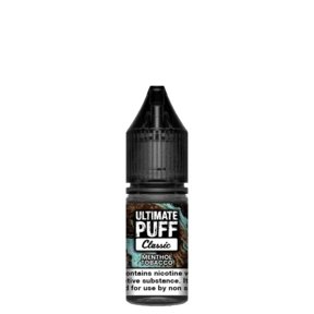 Buy cheapest online Ultimate Puff 50/50 Classic 10ML E-liquids Box of 10 Menthol Tobacco at lowest price in uk