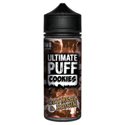 Buy cheapest online Ultimate Puff Cookies 100ML Shortfill Outmeal & Raisin at lowest price in uk