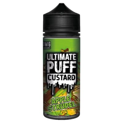Buy cheapest online Ultimate Puff Custard 100ML Shortfill Apple Strudel at lowest price in uk