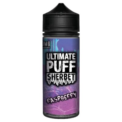 Buy cheapest online Ultimate Puff Sherbet 100ML Shortfill Raspberry at lowest price in uk