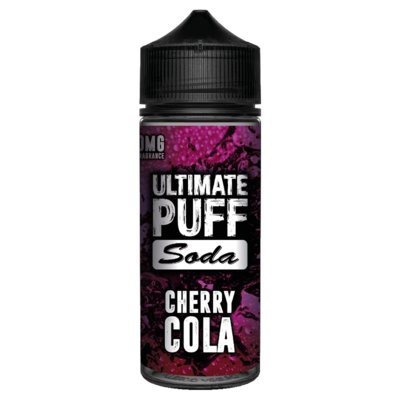 Buy cheapest online Ultimate Puff Soda 100ML Shortfill Cherry Cola at lowest price in uk