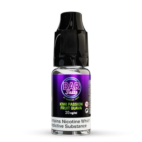 Buy cheapest online Vampire Vape Bar Salt 10ml E-liquid Nic Salts - Box of 10 Kiwi Passion Fruit Guava at lowest price in uk