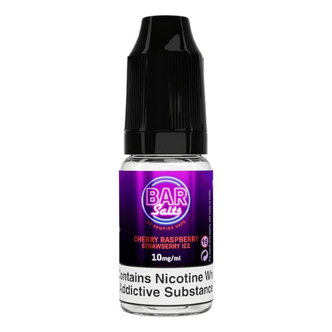 Buy cheapest online Vampire Vape Bar Salt 10ml E-liquid Nic Salts - Box of 10 Cherry Raspberry Strawberry at lowest price in uk