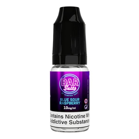 Buy cheapest online Vampire Vape Bar Salt 10ml E-liquid Nic Salts - Box of 10 Blue Sour Raspberry at lowest price in uk