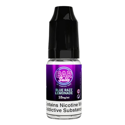 Buy cheapest online Vampire Vape Bar Salt 10ml E-liquid Nic Salts - Box of 10 Blue Razz Lemonade at lowest price in uk