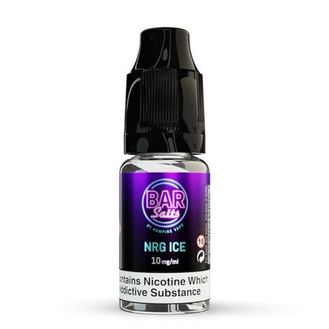 Buy cheapest online Vampire Vape Bar Salt 10ml E-liquid Nic Salts - Box of 10 NRG Ice at lowest price in uk