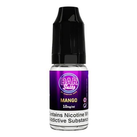 Buy cheapest online Vampire Vape Bar Salt 10ml E-liquid Nic Salts - Box of 10 Mango at lowest price in uk