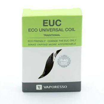 Buy cheapest online Vaporesso - Euc Eco Universal - 0.40 ohm - Coils Pack of 5 at lowest price in uk