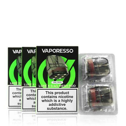 Buy cheapest online Vaporesso Luxe X Replacement Pods - Pack of 2 at lowest price in uk