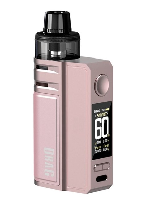 Buy cheapest online Voopoo - Drag E60 - Pod Mod Kit Pink at lowest price in uk