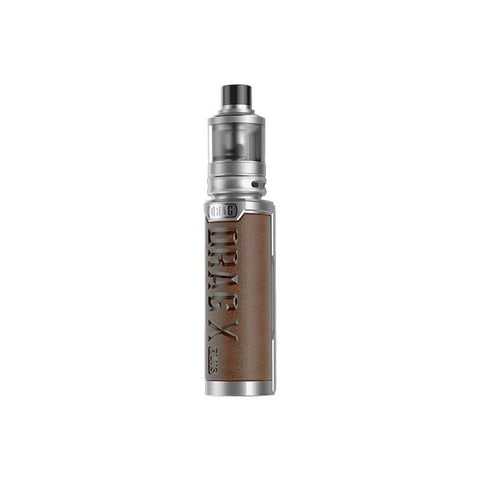 Buy cheapest online VooPoo Drag X Plus Professional Edition Vape Kit Silver Retro Brown at lowest price in uk