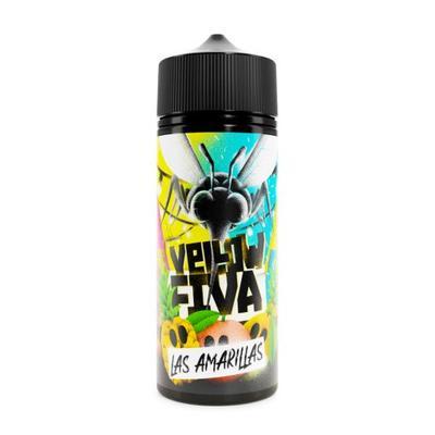 Buy cheapest online Yellow Fiva 100ML Shortfill Las Amarillas at lowest price in uk