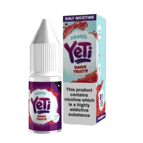Buy cheapest online Yeti 10ml Nic Salt (Pack of 10) Dark Fruits 10mg at lowest price in uk