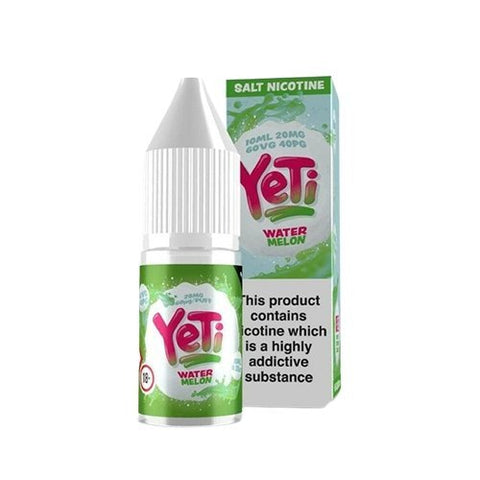 Buy cheapest online Yeti 10ml Nic Salt (Pack of 10) Watermelon 10mg at lowest price in uk