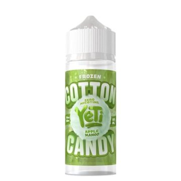 Buy cheapest online Yeti Cotton Candy 100ML Shortfill Apple Mango at lowest price in uk