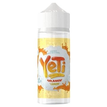 Buy cheapest online Yeti Ice Cold 100ML Shortfill Orange Lemon at lowest price in uk